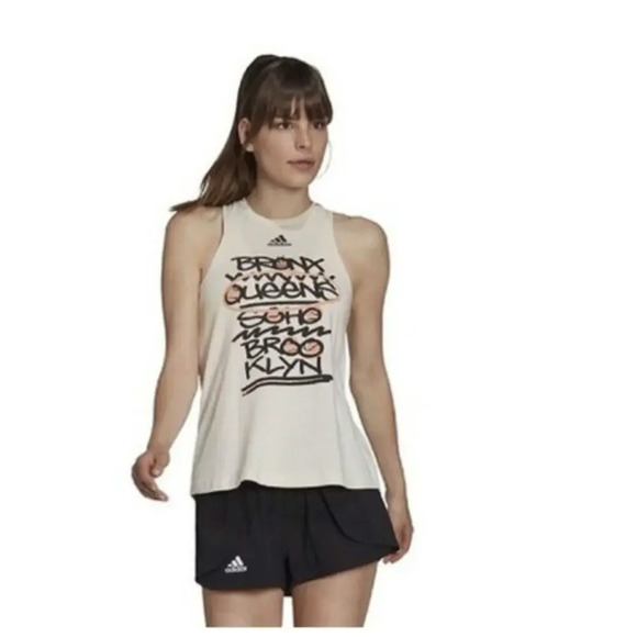 Adidas NYC Tank in  Wonder White Size: XL - Picture 1 of 4